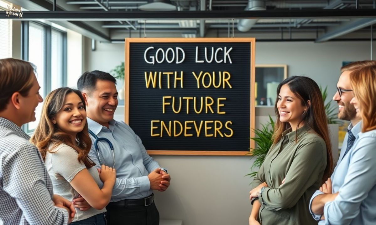 Is It Correct to Say “Good Luck with Your Future Endeavors”?