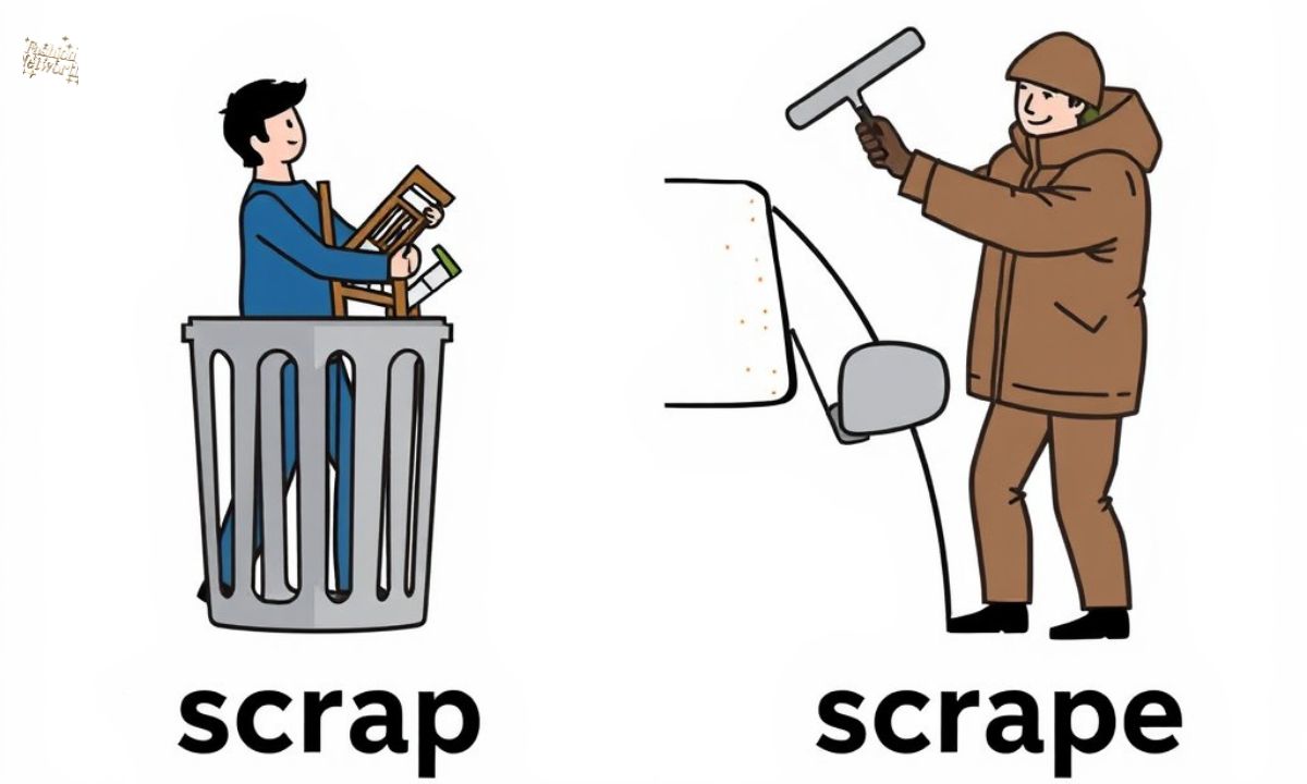 Scrap or Scrape? What’s the Difference?